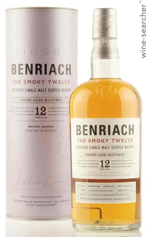 BenRiach 12 Year Old The Smoky Twelve Single Malt Scotch 750 ml