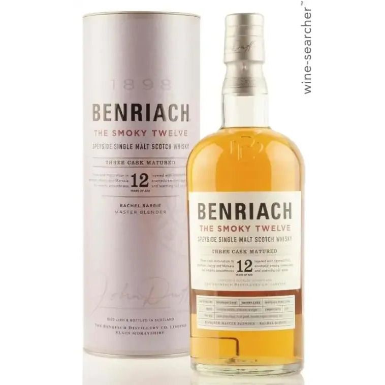 BenRiach 12 Year Old The Smoky Twelve Single Malt Scotch 750 ml