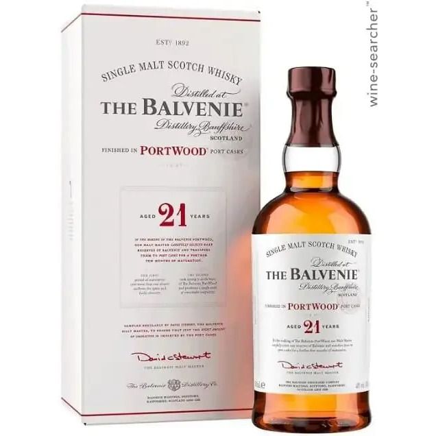 The Balvenie PortWood Finish 21 Year Old Single Malt Scotch Whisky 750 ml