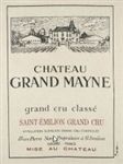 Chateau Grand Mayne Saint-Emilion Grand Cru 2019 (750 ml)