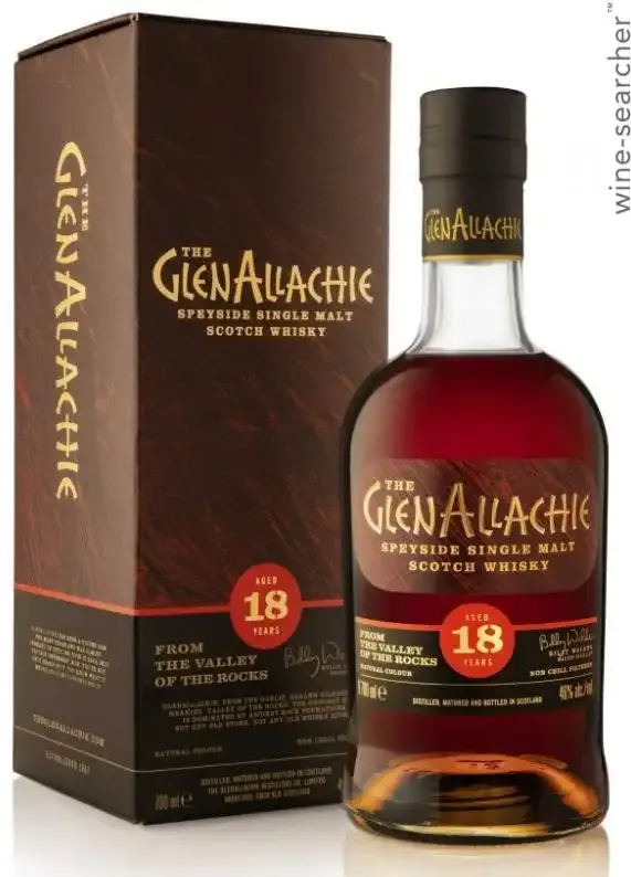 The GlenAllachie 18 Year Old Single Malt Scotch Whisky (700 ml)