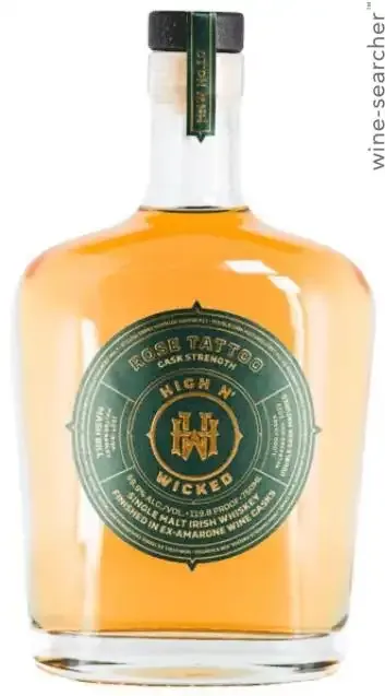 High N' Wicked 'Rose Tattoo' Single Grain Irish Whiskey 750 ml