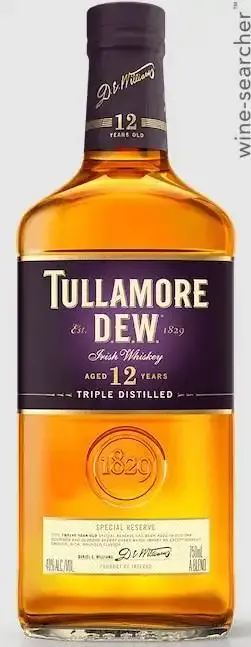 Tullamore Dew 12 Year Old Special Reserve Blended Irish Whiskey 750 ml