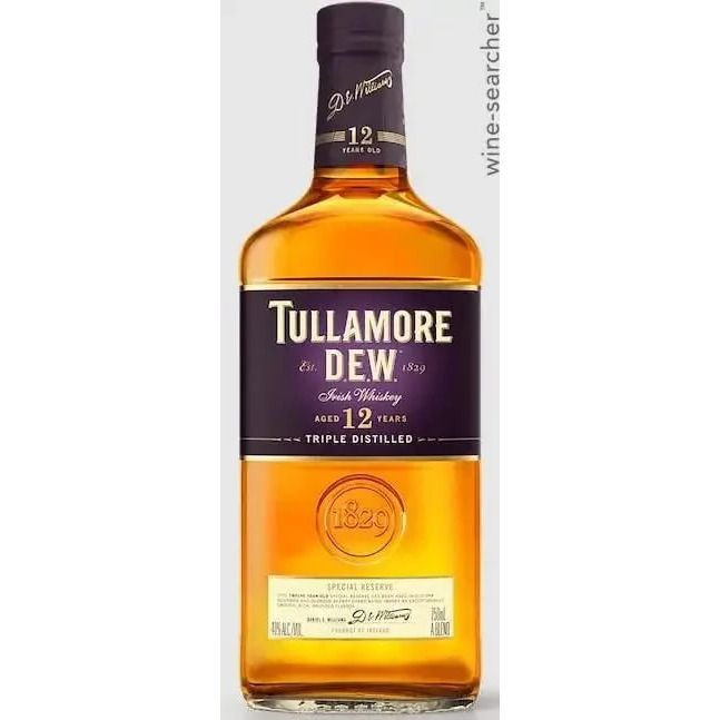 Tullamore Dew 12 Year Old Special Reserve Blended Irish Whiskey 750 ml