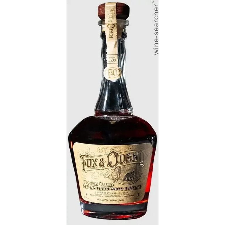 Fox &amp; Oden Double Oaked Straight Bourbon Whiskey, Michigan, USA 750 ml