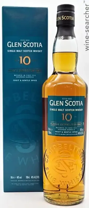Glen Scotia 10 Year Old Single Malt Scotch Whisky 750 ml