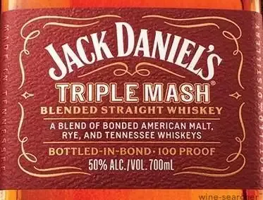 Jack Daniel's Triple Mash Bottled in Bond Blended Straight Whiskey (Liter)