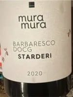 Mura Mura Starderi Barbaresco 2020 (750 ml) Mura Mura Starderi Barbaresco 2020 (750 ml)