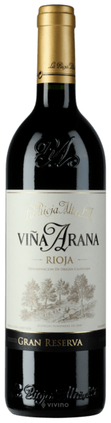 La Rioja Alta Vina Arana Gran Reserva 2017 (750 ml)