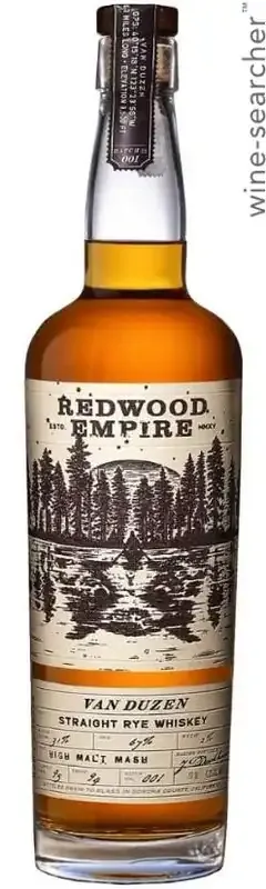 Redwood Empire Van Duzen Straight Rye Whiskey 750 ml