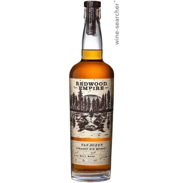 Redwood Empire Van Duzen Straight Rye Whiskey 750 ml