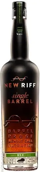 New Riff Distilling Single Barrel Straight Rye Whiskey 750 ml
