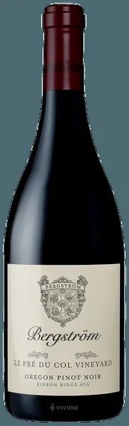 Bergstrom Le Pre du Col Vineyard Pinot Noir 2022 (750 ml)