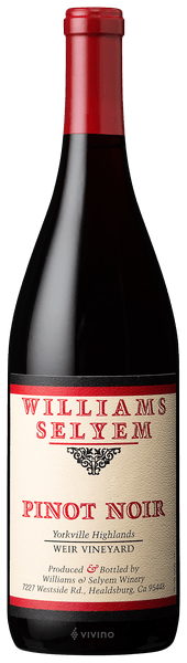 Williams Selyem Weir Vineyard Pinot Noir 2023 (750 ml)