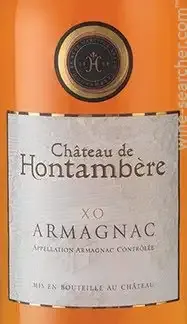 Chateau de Hontambere X.O. Armagnac 750 ml