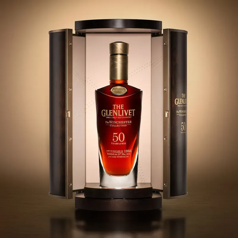 The Glenlivet The Winchester Collection 50 Year Old Single Malt Scotch Whisky (750 ml)