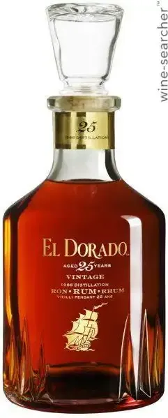 El Dorado 25 Year Old Vintage Rum (750 ml)