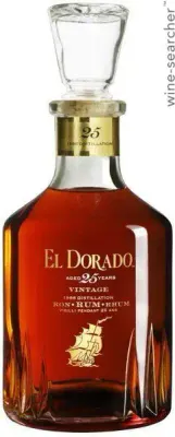 El Dorado 25 Year Old Vintage Rum (750 ml)