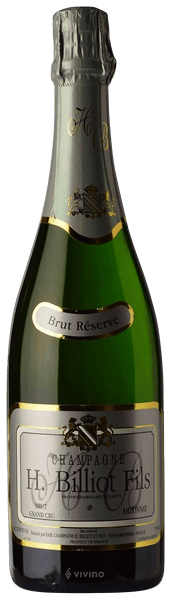 H. Billiot &amp; Fils Brut Reserve Champagne Grand Cru 'Ambonnay' N.V. (750 ml)