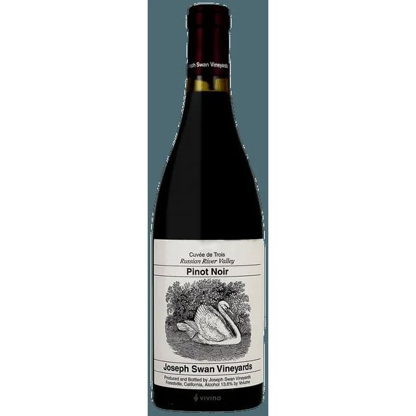 Joseph Swan Vineyards Cuvee de Trois Pinot Noir 2019 (750 ml)