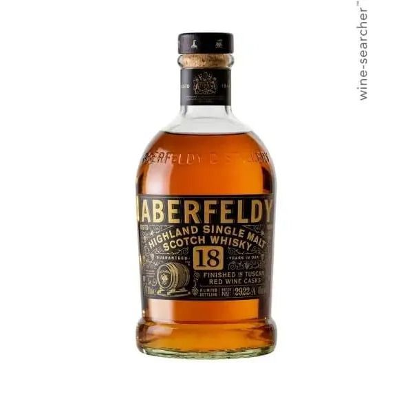 Aberfeldy Tuscan Red Wine Cask Finish 18 Year Old Single Malt Scotch Whisky 750 ml