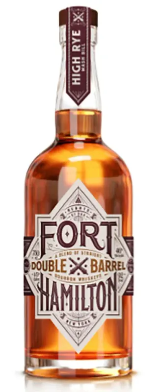 Fort Hamilton Double Barrel Bourbon Whiskey (750 ml)