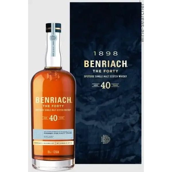 The BenRiach 'The Forty' 40 Year Old Single Malt Scotch Whisky 750 ml