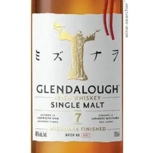 Glendalough 7 Year Old Mizunara Cask Irish Whiskey 750 ml