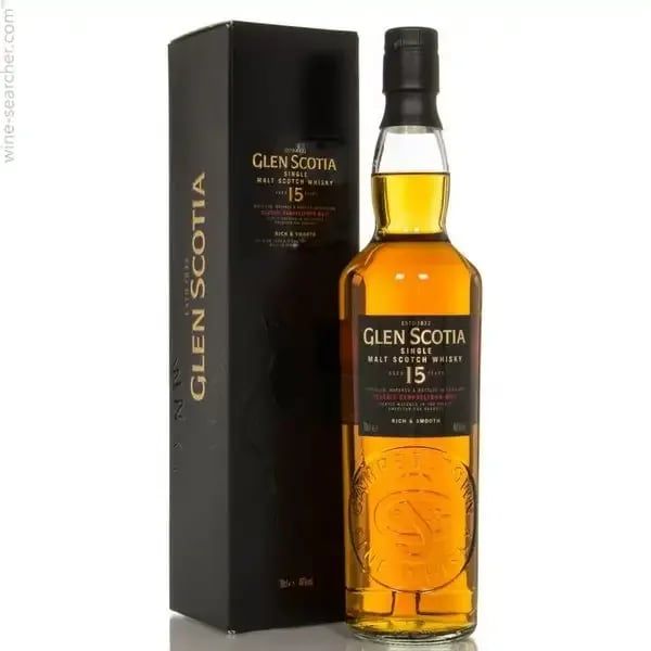 Glen Scotia 15 Year Old Single Malt Scotch 750 ml