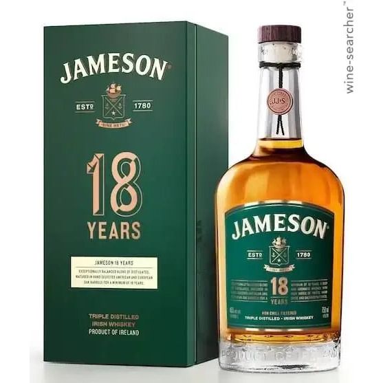 Jameson 18 Year Old Irish Whiskey 750 ml