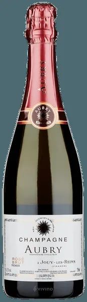 Aubry Brut Rose Champagne Premier Cru N.V. (750 ml)