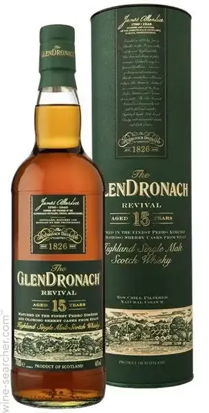 Glendronach 15 Year Old Single Malt Scotch 700 ml