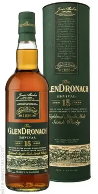 Glendronach 15 Year Old Single Malt Scotch 700 ml