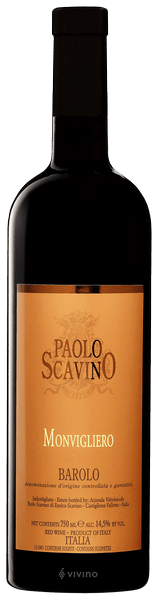 Paolo Scavino Barolo Monvigliero 2022 (750 ml)