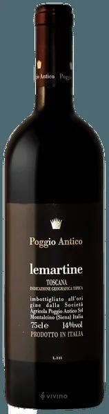Poggio Antico Lemartine Toscana 2021 (750 ml)