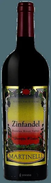 Martinelli Winery Zinfandel 'Giuseppe &amp; Luisa' 2023 (750 ml)