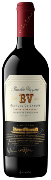 Beaulieu Vineyard (BV) Georges De Latour Private Reserve Cabernet Sauvignon 2022 (750 ml)