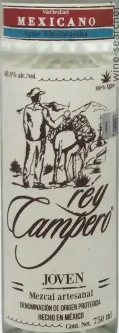 Rey Campero 'Mexicano - Agave Rhodacantha' Mezcal Joven 750 ml