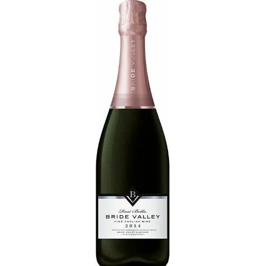 Bride Valley Rose Bella Sparkling Rose Dorset England 2014 (750 ml)