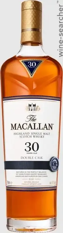 The Macallan Double Cask 30 Year Old Single Malt Scotch Whisky 750 ml