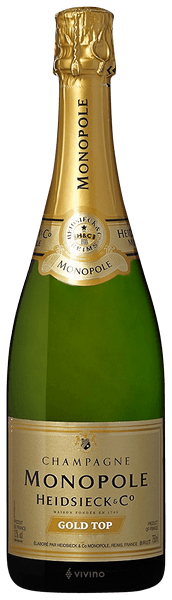 Heidsieck &amp; Co Monopole Gold Top Brut 2018 (750 ml)