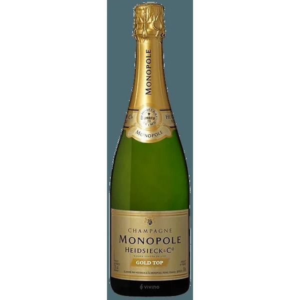 Heidsieck &amp; Co Monopole Gold Top Brut 2018 (750 ml)