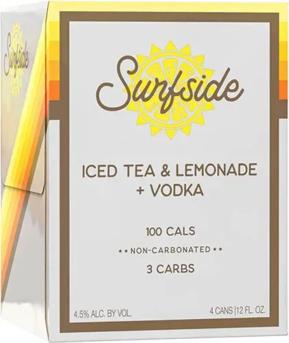 Surfside - Iced Tea &amp; Lemonade &amp; Vodka - 4 pack