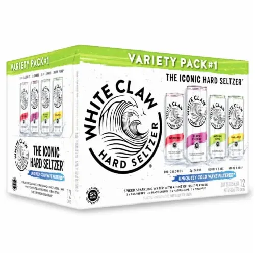 White Claw - Variety Pack #1 - Hard Seltzer - 12 pack 12oz cans