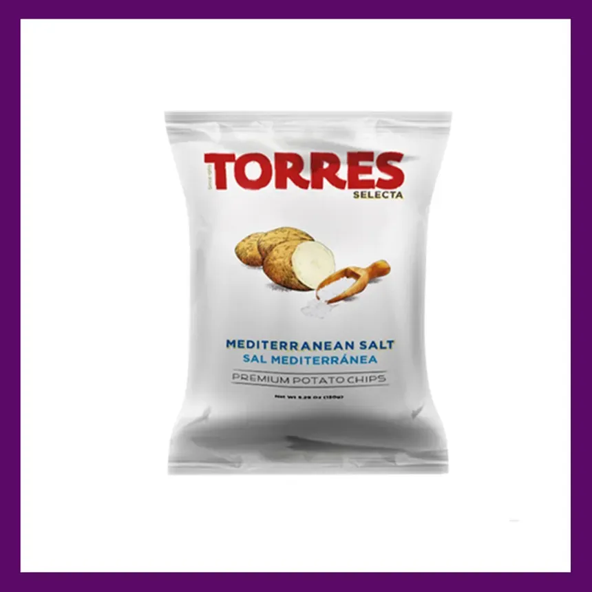 Torres Selecta Mediterranean Salt Chips 5.29 oz