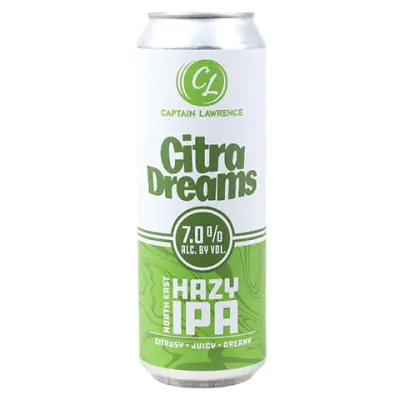 Captain Lawrence - Citra Dreams - Hazy IPA - 4 pack 16oz can