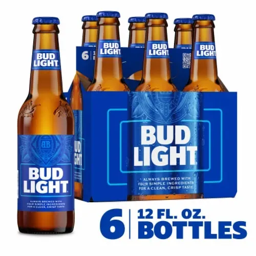 Bud Light - Lager - 6 pack 12oz bottles