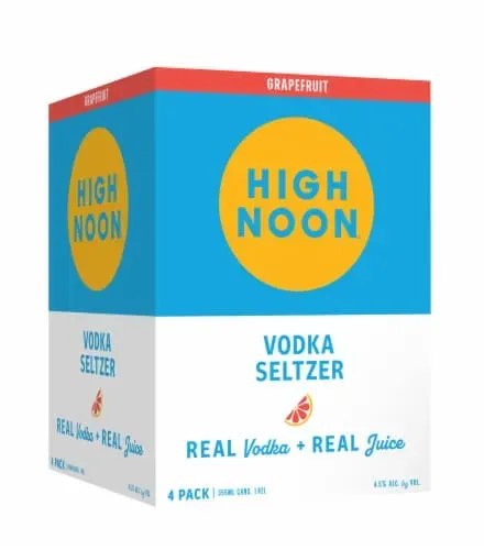 High Noon - Grapefruit - Vodka &amp; Soda - 4 pack 355ml cans
