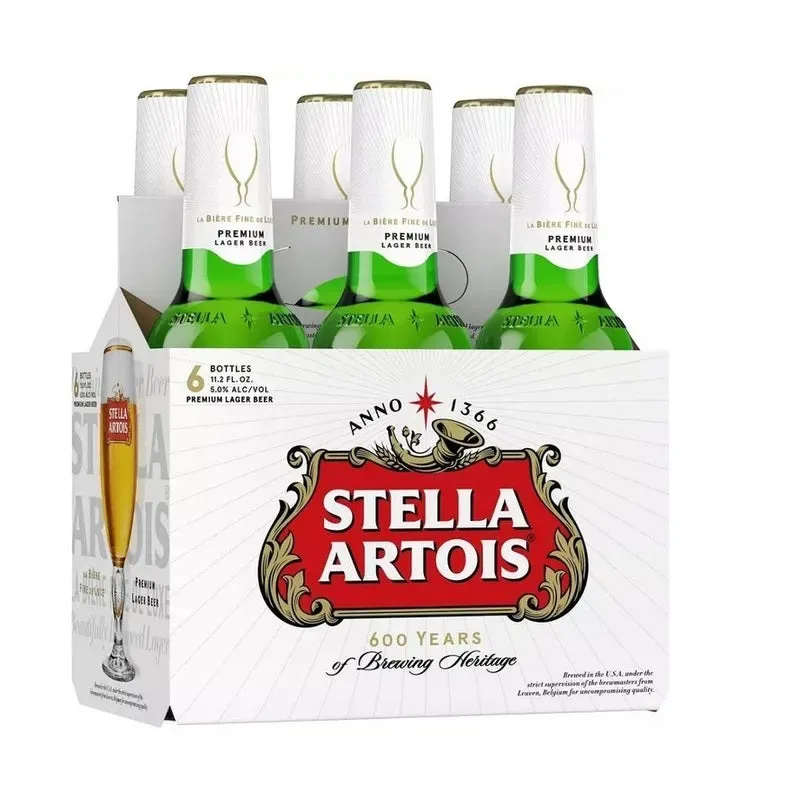 Stella Artois - Lager - 6 pack 11.2oz bottles