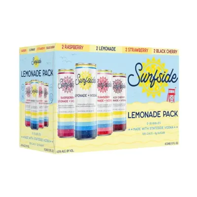 Surfside - Lemonade Pack Variety - 8 pack cans